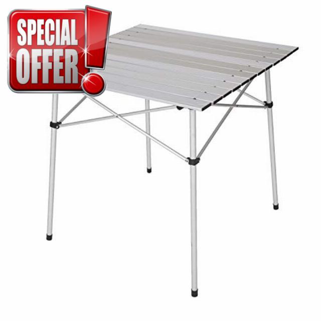 Stansport Compact Portable Kids Picnic Table – Foldable Space-Saving Design with Locking Legs – Lightweight Children’s Picnic Set for Travel