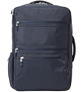 Baggallini Flap Laptop Backpack - 15"x11" Lightweight Work Travel Bag w/Luggage Sleeve & RFID