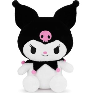 juju Black Kawaii Plush (28 in) - Cute Stuffed Animal Kawaii Plushies - Peluche Big Stuffed Animals Plushie - Peluches Grandes Cute Plushies - Cool Stuff Plush - Plushy (Hpy)