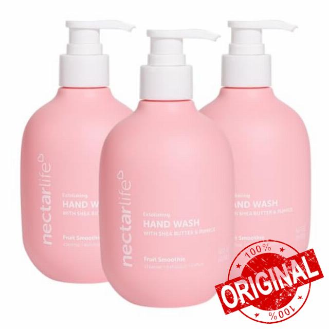 Nectar Life Exfoliating & Moisturizing Hand Wash 3-Pack