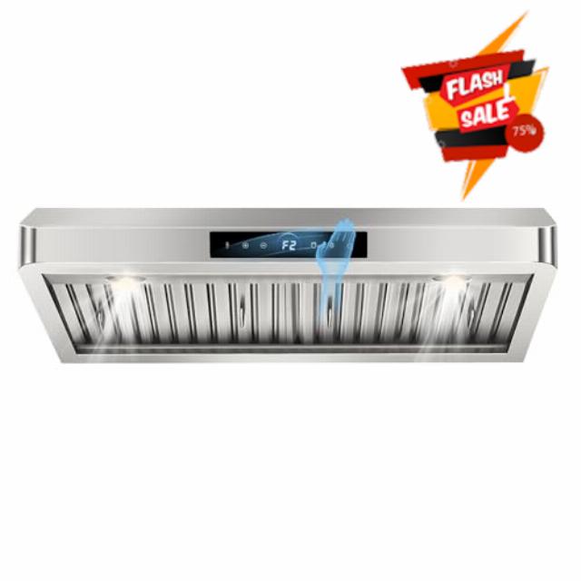 30 inch Under Cabinet Range Hood 1200 CFM with 4-Speed Gesture Sensing & Touch Control