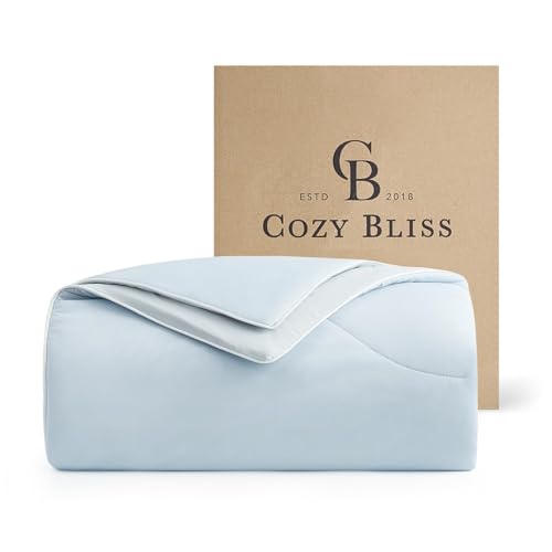 Reversible Lightweight Cooling Blankets for Hot Sleepers and Night Sweats