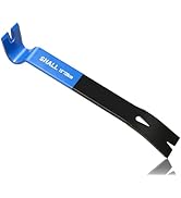 SHALL 4-Piece Flat Pry Bar Set -15" 10" 7.5" 5.5"- Heavy Duty & Mini Nail Puller Crowbar, Utility...