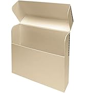 Archival Document Storage Box, File Organizer for Letter-Sized Prints Photos, Safe Home Office Do...