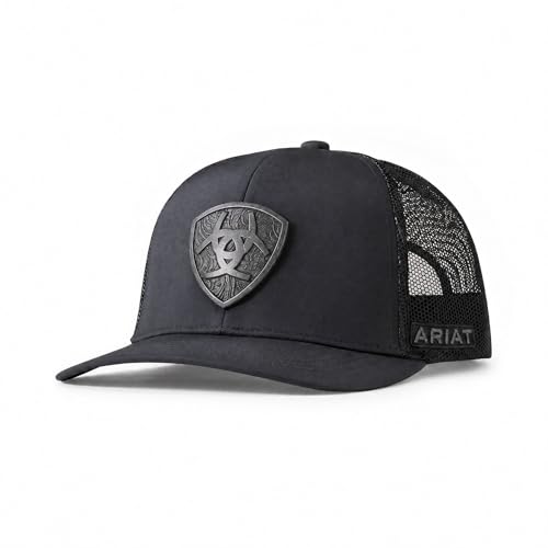 ARIAT Men's Metal Shield Cap