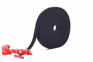 VELCRO Brand Cut to Length Straps 25 Yards x 3/4" Wide Width for Strength and Durability Double Sided Self Gripping Roll