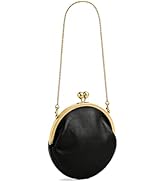 JQWSVE Kisslock Pouch 20 - Women's Vintage Clutch Purse Elegant Kiss-Lock Shoulder Bag Trendy Coi...