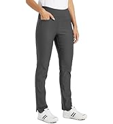 Willit Women's Golf Pants Ankle Travel Stretch Petite Pants for Casual Dress Work with 2 Pockets