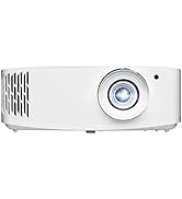Optoma HZ40HDR Compact Long Throw Laser Home Theater and Gaming Projector, 1080p HD with 4K HDR I...