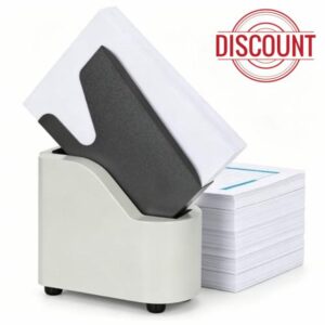 Desktop Paper Jogger for Document Alignment & Organization