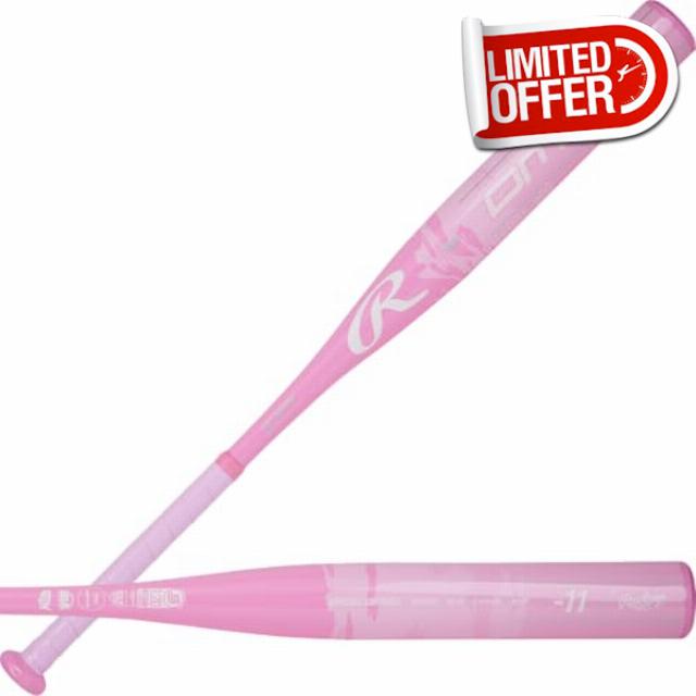 Rawlings Fastpitch Softball Bat | -11 Drop | 1 Pc. Aluminum | Approved for All Associations