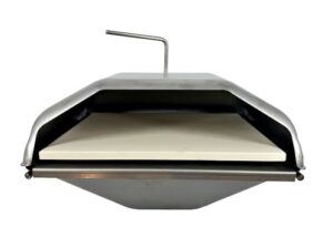 Pellet Grill Pizza Oven Attachment for Wood-Fired Cooking