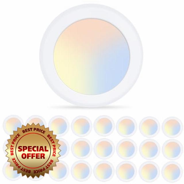 ECOELER 5/6inch LED Disc Light
