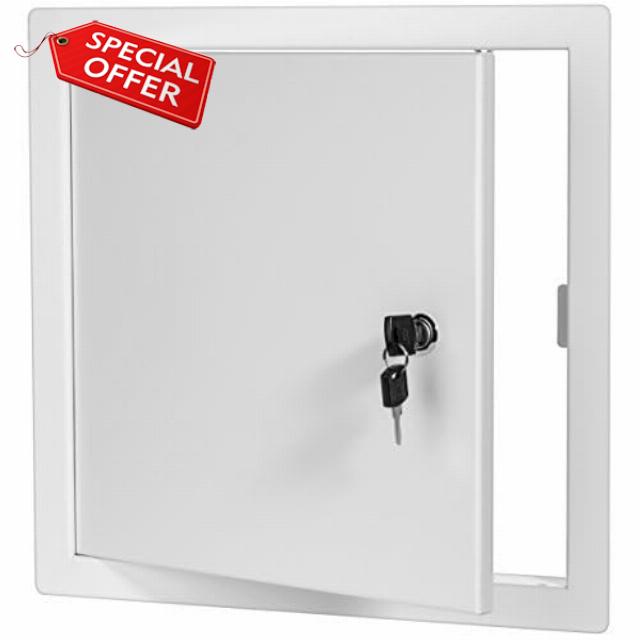 Premier 3000 Series Steel Universal Access Door 12 x 24 (Keyed Cylinder Latch)