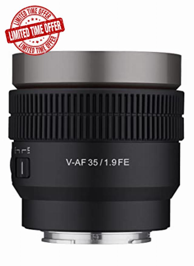 Samyang Cine AF 35mm T1.9 Full Frame Lens for Sony E