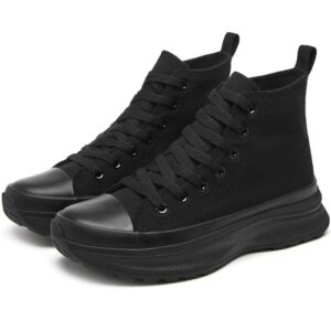 Yageyan Womens High Top Sneakers - Platform Shoes