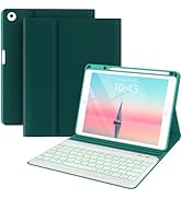 BLUTLOTUS Keyboard case for iPad 9.7 Inch Air 2, iPad 5th/iPad 6th Generation (2017/2018) Case, 7...