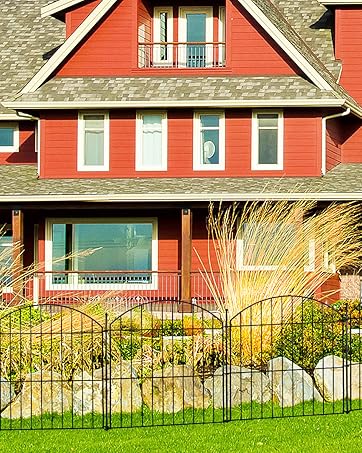 Flower bed fence