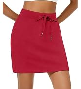 Casly Lamiit Tennis Skirts for Women Short Athletic Drawstring Skorts Built in Shorts with Pocket...