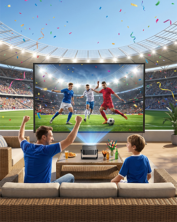 outdoor projector