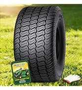 Wiltire (2 Pack) 15x6.00-6nhs Lawn Mower Tires,15" x 6.00-6" Front Tire and Wheel Assemblies,3" C...