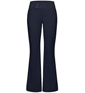 NIMIN Work Pants Women Business Casual Dress Trousers Stretchy High Waisted Pull On Flare Office ...