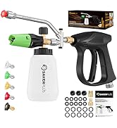 Sakerplus Propane Torch,3272°F Flame Thrower Gun with Adjustable Flame&Safety Lock,Powerful Grill...