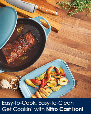 Rachael Ray Cook + Create Nonstick Frying Pans/Skillet Set, 9.5 Inch and 11.75 Inch, Gray