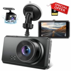 2K Dual Dash Camera for Cars