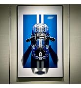 iLuane Display Wallboard for LEGO 42141 Technic McLaren 2022 Replica Model Car Building Sets, Adu...