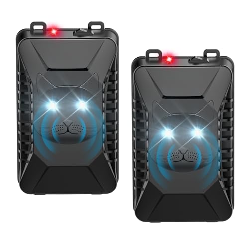2 Pack Plug-in Mouse Rat Pest Bat Squirrels Repellent for Car with Battery Powered Under Hood