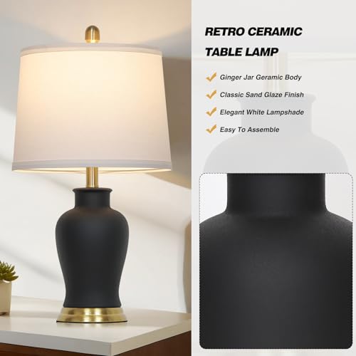 Farmhouse Table Lamps for Living Room