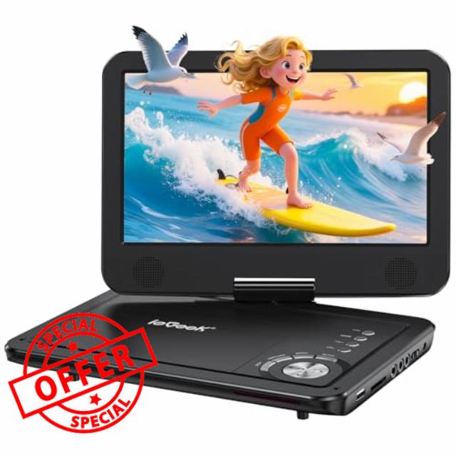 ieGeek Portable DVD Player 12.5"