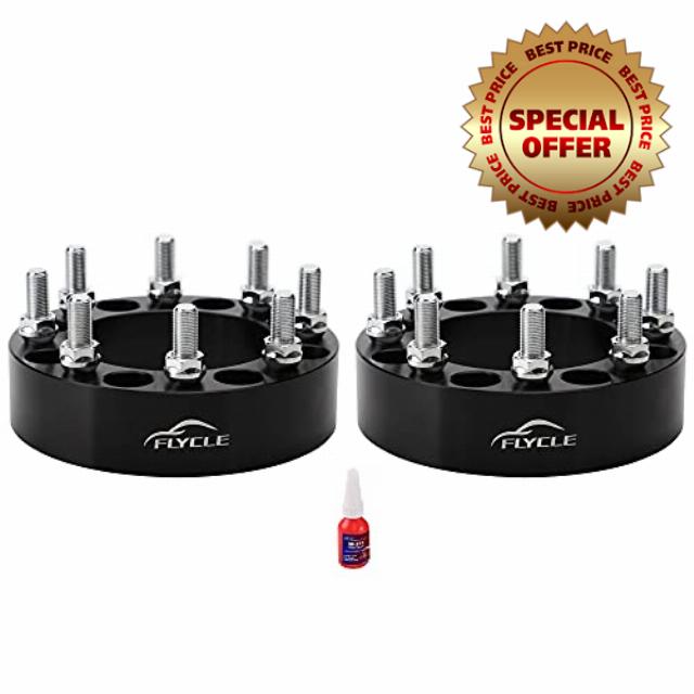 FLYCLE 8x6.5 Wheel Spacers 2'' for 1994-2011 Ram 2500 3500