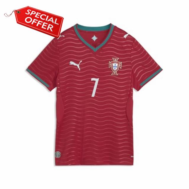 Puma Women's FA Portugal Home Player Jersey Replica