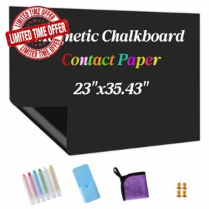 Magnetic Chalkboard Contact Paper Adhesive 23" x 35.43"