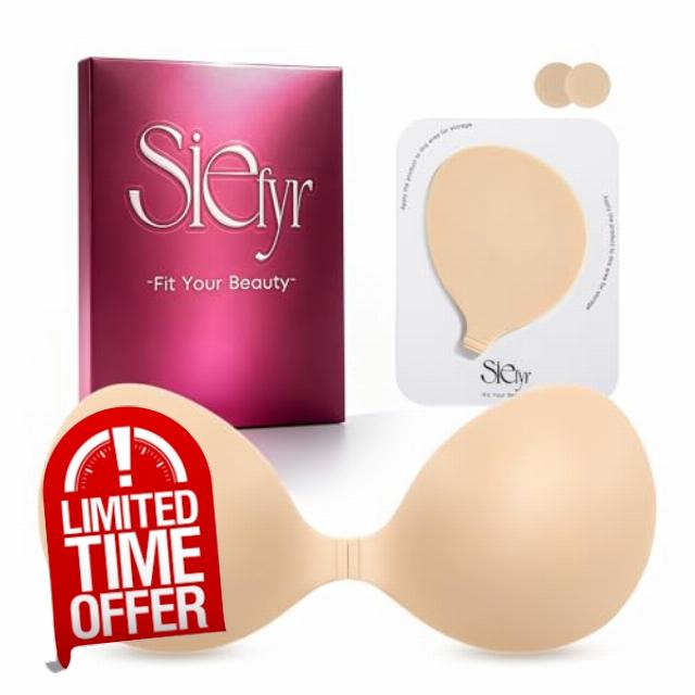 2026 New Invisible Strapless Push Up Sticky Bra