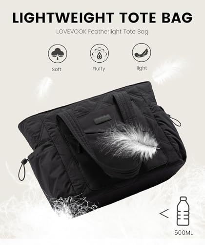 Lightweight quilted Bags with Compartments