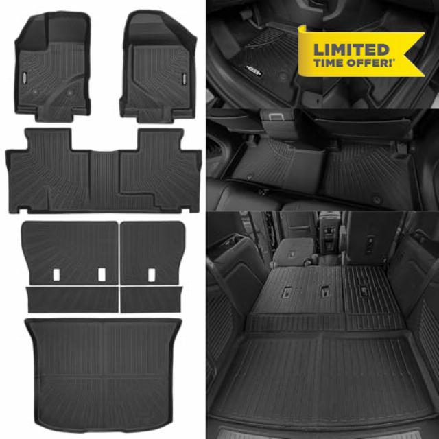 Custom Fit Floor Mats for 2007-2014 Ford Edge/2007-2015 Lincoln MKX