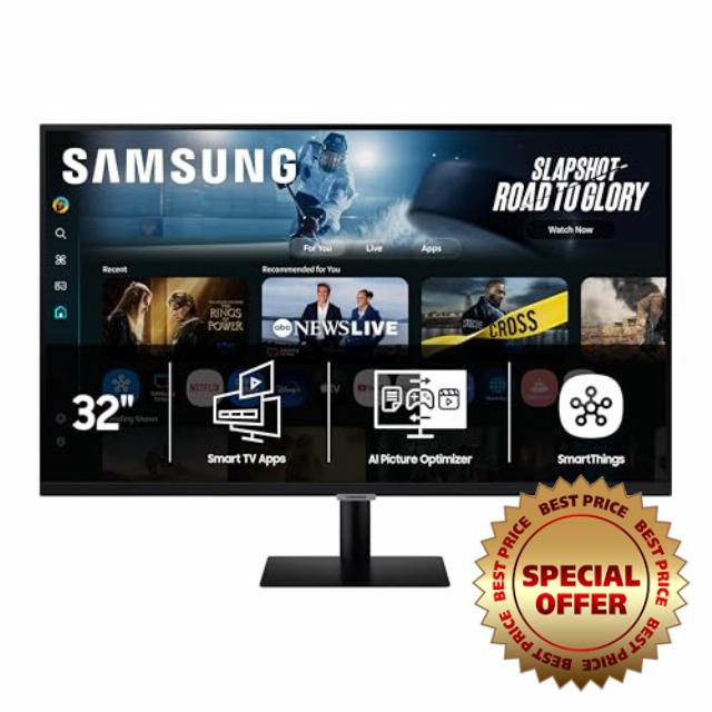 Samsung 32” Smart Monitor M7 (M70F) 4K UHD Display