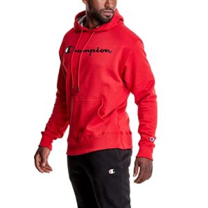 Champion Mens Pullover Graphic Fleece Hoodie