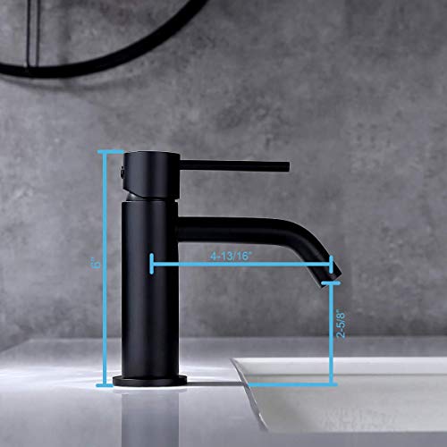 Black Sink Faucet Bathroom