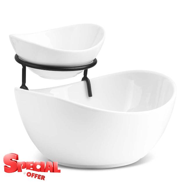 YHOSSEUN Chip and Dip Serving Set