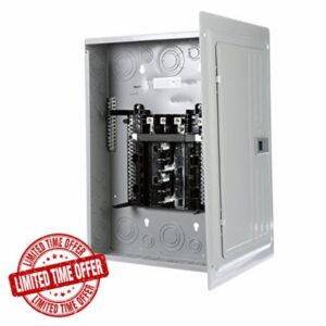 SIEMENS P1224L3125CU 125-Amp 12-Space 24-Circuit 3-Phase Main Lug Load Cente
