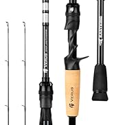 KastKing Spartacus II Plus Twin-Tip Spinning & Casting Rods, IM6 Graphite Blanks, Stainless Steel...