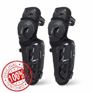 Scoyco Motorcycle Knee Pads for Men - CE Level 1 Motocross Knee Shin Guards Protective Gear with 45°-180° Knee Flexibility Design and Adjustable Elastic Bands