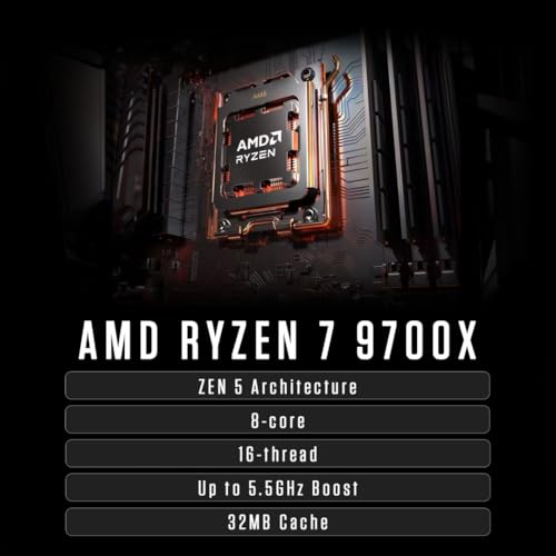 AMD Ryzen 7 9700X Up to 5.5GHz