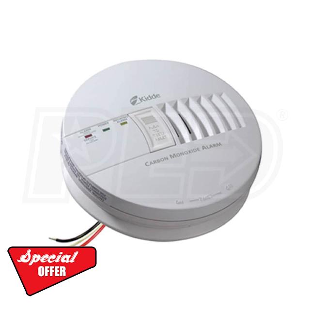 Kidde Hardwired Carbon Monoxide Detector with 9-Volt Battery Backup