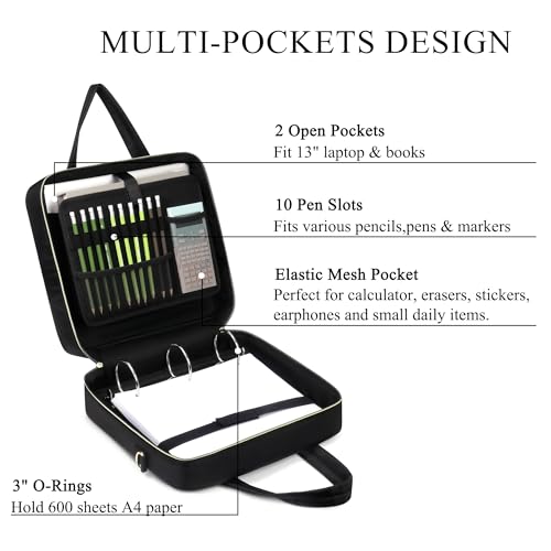 Fits 13" Laptop (Black)