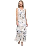 Alex Evenings Womens Short Embroidered Cocktail Dress, Wedding Guest (Petite and Regular Sizes)